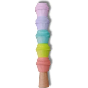 Ykm Kırtasiye Cupcake Desenli Yumurtlayan Fosforlu Kalem 5 Renk Sevimli Fosforlu Kalem