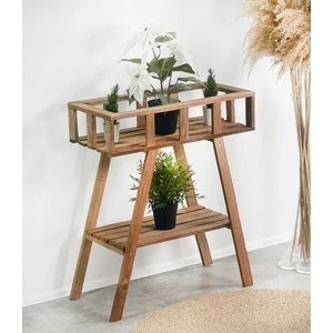 Ahşap Çiçeklik Raf Saksı Standı 2033