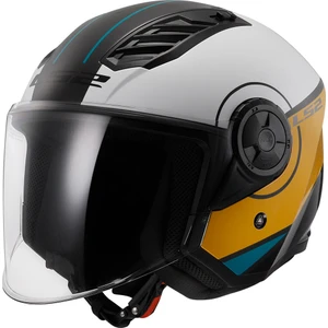 Ls2 Aırflow 2 Cover Siyah-Beyaz-Gold Kask