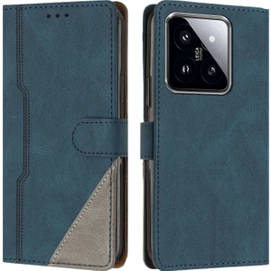 Yihang Boutique Xiaomi 14 Flip Cover Cüzdan Telefon Kılıfı ile Uyumlu, Kart Yuvalı ve Kickstand Fonksiyonlu (Yurt Dışından)