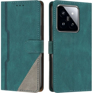 Yihang Boutique Xiaomi 14 Flip Cover Cüzdan Telefon Kılıfı ile Uyumlu, Kart Yuvalı ve Kickstand Fonksiyonlu (Yurt Dışından)