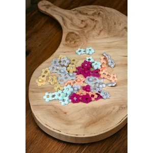 Kadın 24’lü Renkli Saç Süsü Toka