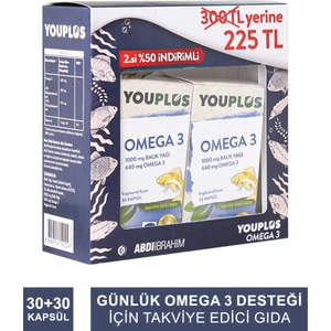 Omega 3 30+30 Kapsül