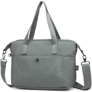 Smart Bags Nano Metalik Kumaş Kadın Omuz Çantası BC 3127 - Metalik Koyu Yeşil