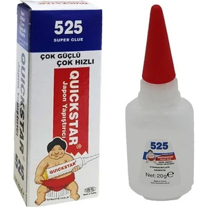 Quickstar 525 Japon Yapıştırıcısı 20 Gr.