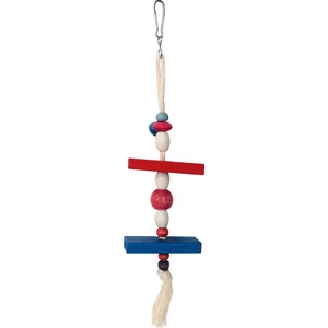 Askılı Renkli Boncuklu ve Dikdörtgen Kuş Oyuncağı 5-20 cm