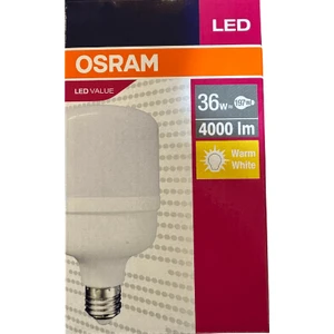36W (197W) 3000K (Sarı Işık) E27 Duylu LED Torch Ampul