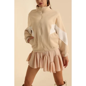 Hebb Club Gömlek Yaka & Parçali Fermuarlı Polar