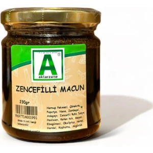 Zencefilli Macun Doğal Içerikli Karışım Macun