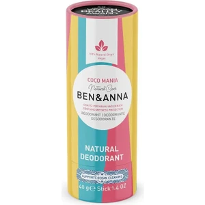 Ben & Anna Coco Mania Natural Deodorant Stick 40 G