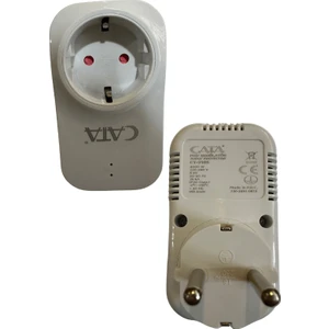 CT-9186 Akım ve Çocuk Korumalı Tekli Kablosuz Priz