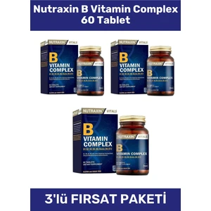 B Vitamin Complex 60 Tablet - 3 Adet