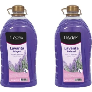 Flodex - Sıvı Sabun Lavanta Bahçesi 3 Lt - 2 Adet