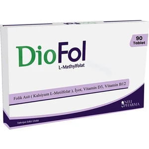 Diofol L-Methylfolat 90 Tablet