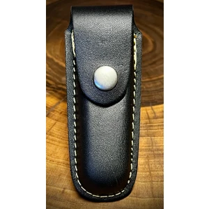 Kopili Ninja Çakı Kılıfı Hakiki Deri Kılıf - Kın (Kapalı Hali 6 - 9cm Arası Çakılar Içindir) (Siyah) No:1