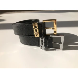 2'li Fırsat Ürünü Fiori Yazılı Köprülü Kadın Kemer, Pantolon Kemeri, Ceket Kemeri, Elbise Kemeri