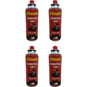 Bütan Propan Kamp Gazı Kartuşu 227GR400 ml 4 Adet