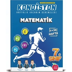 Newton Yayınları 7. Sınıf Kondisyon Matematik Denemeleri 37 Hafta Yeni
