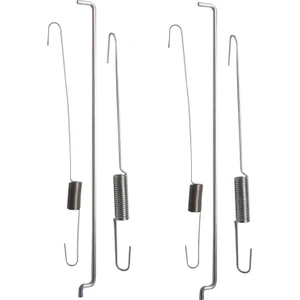 2 Takım Gaz Regülatörü Bağlantı Çubuğu Hız Geri Dönüş Yayı Honda GX120 GX140 GX160 GX200 168F/170F Motor Motor Parçaları (Yurt Dışından)