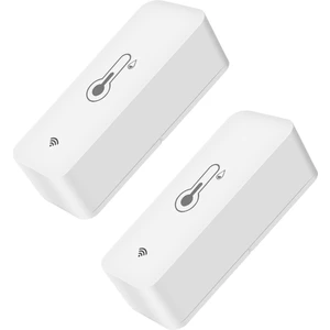 2 Adet Tuya Akıllı Sıcaklık ve Nem Sensörü Wifi App Akıllı Ev Için Uzaktan Monitör Var Akıllı Yaşam App Kontrolü (Yurt Dışından)