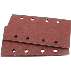 60 Adet Zımpara Pedleri, Zımpara Kağıdı Cırt Cırtlı Kum Kağıdı 95X185MM Delikli 8 Delikli Grit 80/120/180 Fit Sheet (Yurt Dışından)