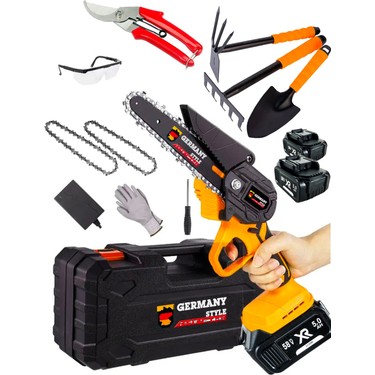 Germany Style 99890VFX Çift Akülü Dal Budama Makinesi Budama Fiyatı