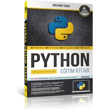 Dikeyeksen Yayın Dağıtım Python Eğitim Kitabı - Volkan