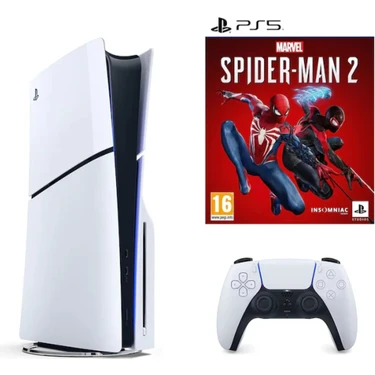 Sony Playstation 5 Slim + PS5 Spider Man