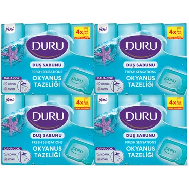 Duru Fresh Sensations Okyanus Tazeliği 16 Adet Duş Sabunu