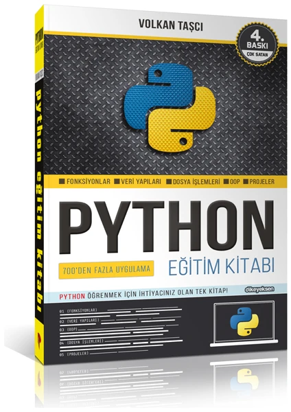 Dikeyeksen Yayın Dağıtım Python Eğitim Kitabı - Volkan Taşçı