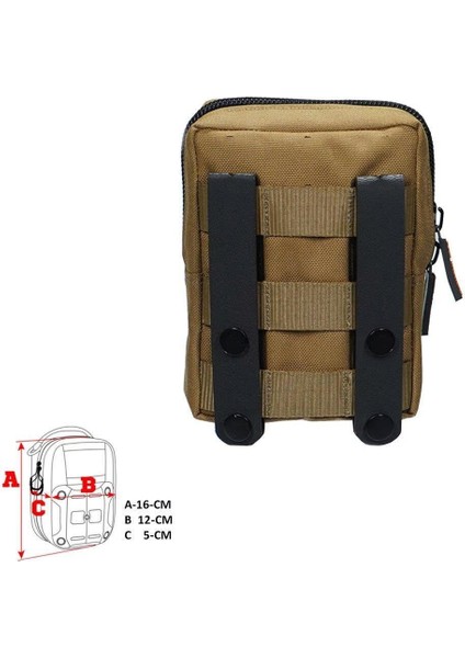 Mas Tactical Dikey Yardımcı Cep (Tan) - M