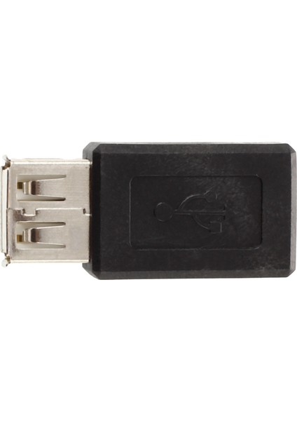 Siyah USB 2.0 Tip A Dişi - Mikro USB B Dişi Adaptör Fişi (Yurt Dışından)