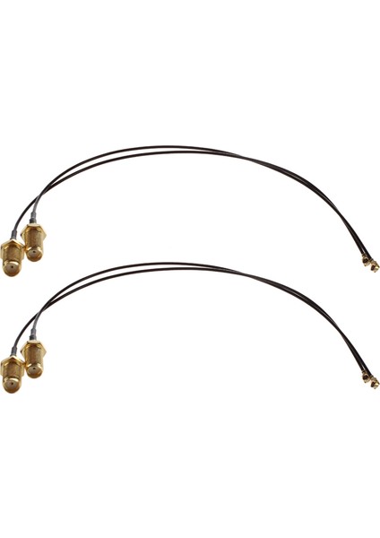 4x Wlan Antenleri Pigtail Hırose Sma Kutusu Adaptör Kablosu Ipex Rsma (Yurt Dışından)
