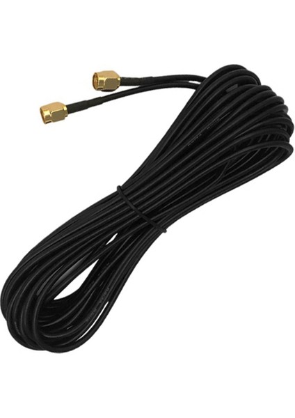 Sma Erkek - Erkek Adaptör Kablosu RG174 Çift Erkek Kablo Sma-Jj Kablo (Yurt Dışından)