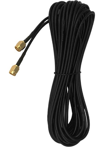Sma Erkek - Erkek Adaptör Kablosu RG174 Çift Erkek Kablo Sma-Jj Kablo (Yurt Dışından)