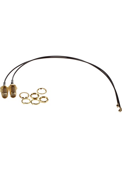 4x Wlan Antenleri Pigtail Hırose Sma Kutusu Adaptör Kablosu Ipex Rsma (Yurt Dışından)
