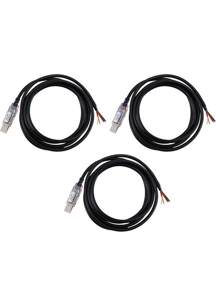 3x 1.8m Uzun Tel Ucu, USB-RS485-WE-1800-BT Kablo, Usb'den RS485 Seriye (Yurt Dışından)