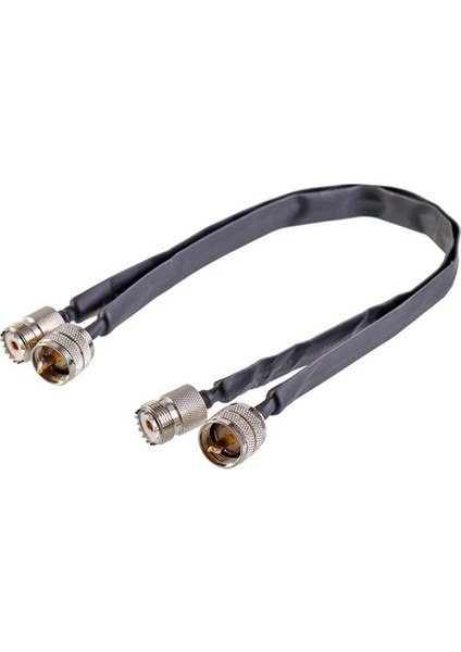 Uhf Dişi - Uhf Dişi 50 Ohm Rf Koaksiyel Pigtail Uzatma Kablosu, 50CM (Yurt Dışından)