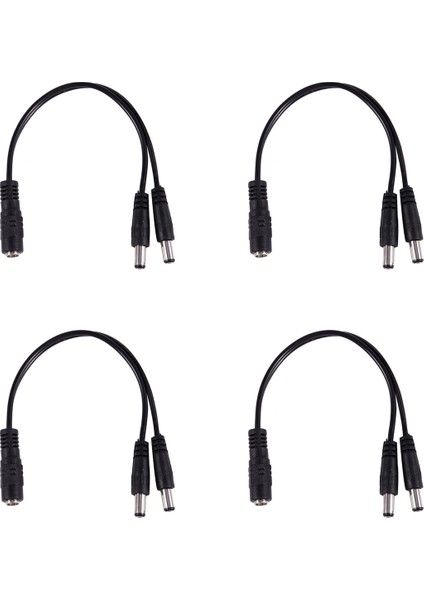 Güvenlik Cctv Kamera Için 5.5x2.1mm 1 Ila 2 M / F Dc Güç Ayırıcı Kablo (Yurt Dışından)