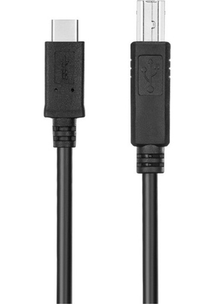 Usb-C USB 3.1 Tip C Erkek - Usb2.0 USB B Erkek Veri Kablosu 1m (Yurt Dışından)