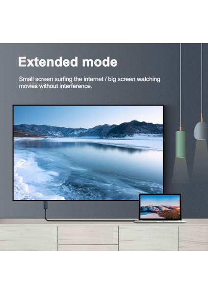 USB C - HDMI Kablo Adaptörü 4K 60Hz Kablo Adaptörü (Yurt Dışından)