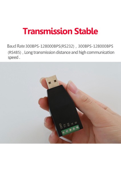 Usb'den RS232 RS485'E USB Seri Iletişim Modülü Sinyal Dönüştürücü (Yurt Dışından)