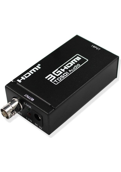 1080P HDMI - Sdı Dönüştürücü Adaptör Koaksiyel Kablo Video Ses HDMI (Yurt Dışından)