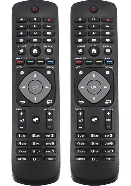 Philips 55PUS6452 Için 2x Akıllı Tv Uzaktan Kumandasının Değiştirilmesi (Yurt Dışından)