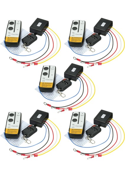 Jeep Atv Abd Için 12V 315MHZ 50FT / 15M Kablosuz Vinç Uzaktan Kumanda (Yurt Dışından)