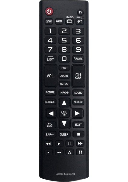 AKB74475433 Lg Tv Için Uzaktan Değiştirin 43LF5400 32LF550B 42LF5500 (Yurt Dışından)