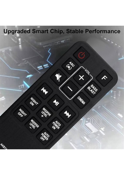 AKB74815371 Lg Sound Bar Sj3 Sj4 SPJ4B-W Için Uzaktan Kumandayı Değiştirin (Yurt Dışından)