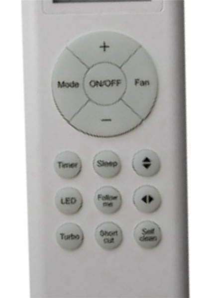 Midea RG66A1/BGEF ve Kaden KS09 Için Klima Uzaktan Kumandası (Yurt Dışından)