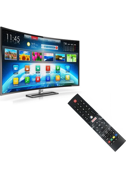 Netflıx TH-32GS550V ile Panasonic Vioce Tv Uzaktan Kumandası Için (Yurt Dışından)