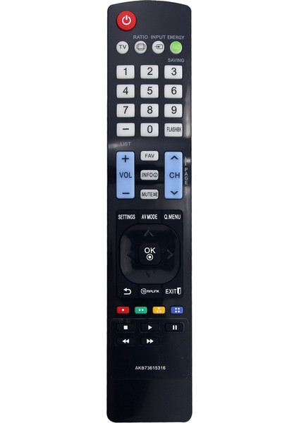 AKB73615316 Lg Tv Için Uzaktan Değiştirin 47LS4600-UA 60PA5500-UA 37LS5600 (Yurt Dışından)